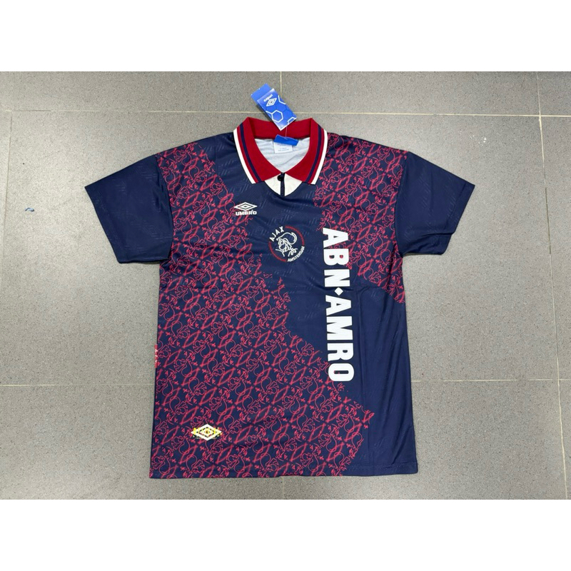 RETRO | JERSEY RETRO AJAX NAVY AWAY 1995 GRADE ORI IMPORT