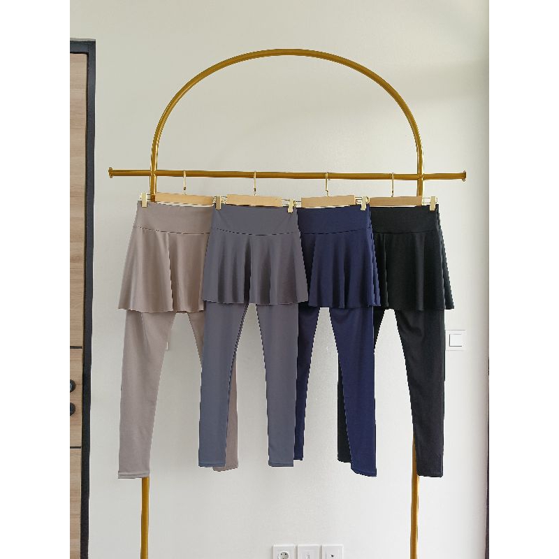 Legging Rok Sport Jumbo Polos Spandex Premium Import