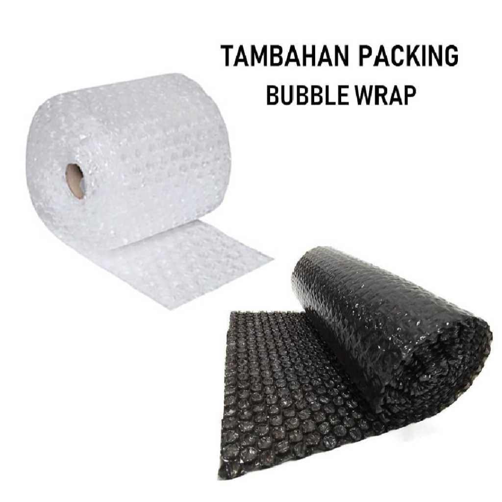 

Ekstra Bubble Wrap Tambahan Untuk Packing yang Lebih Aman