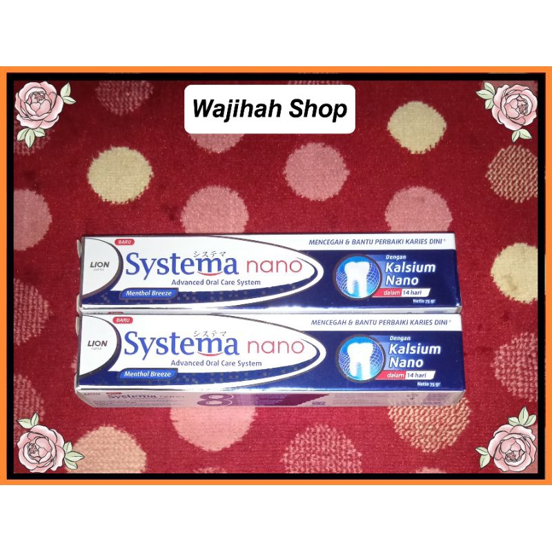 PASTA GIGI SYSTEMA NANO || 75 GR