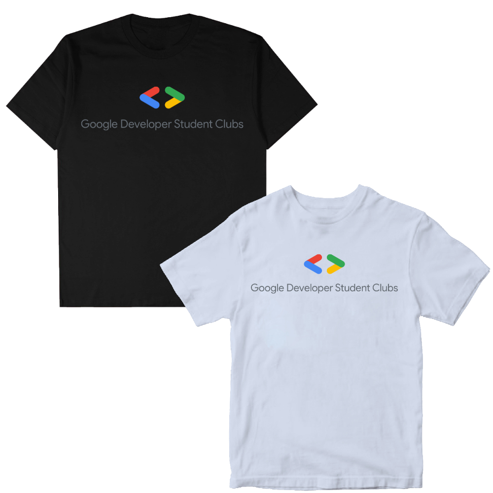 Kaos GDSC Google Developer Student Club Google Developer Baju Godev Cotton Combed