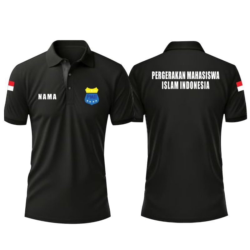 Kaos Polo PMII / Kaos PMII Kaos Kerah Kaos Wangki / Kaos Pergerakan Mahasiswa Islam Indonesia / Polo