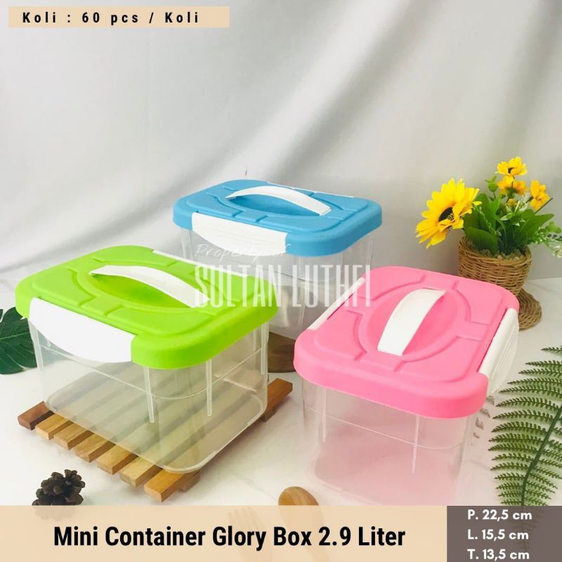 Mini Container Kontener Contener bagus lucu tempat simpan barang Box barang