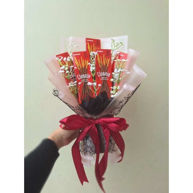 

bucket / bouquet snack pocky pocky isi 5pcs