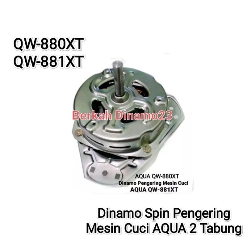 Dinamo Pengering Mesin Cuci AQUA QW-881XT QW-880XT Spin Pengering Aqua Qw881 Xt / Qw880 Xt