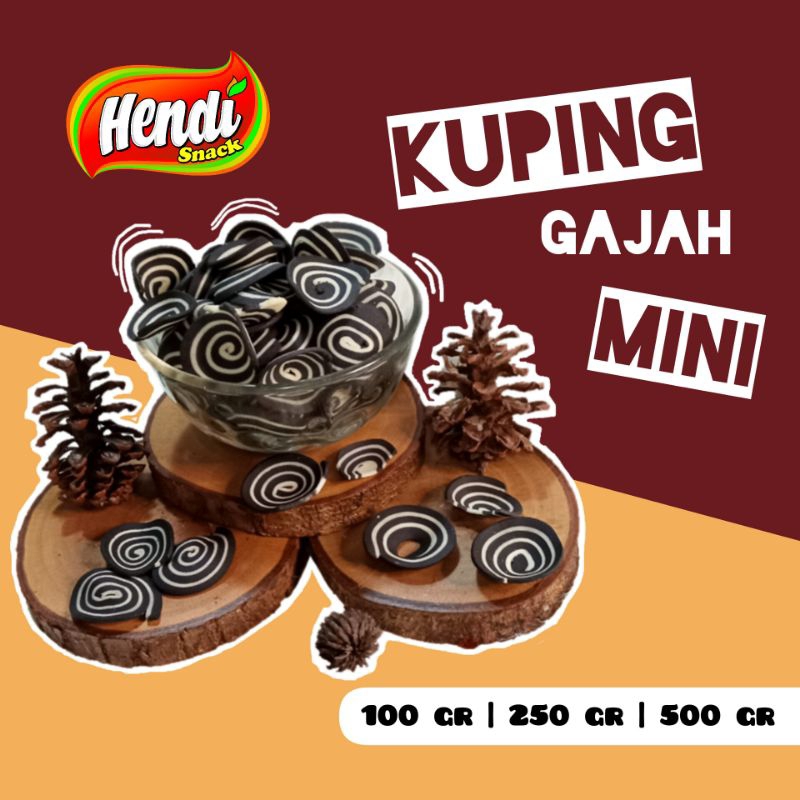 

KERIPIK KUPING GAJAH MINI COKELAT / KRIPIK COKLAT MANIS RENYAH