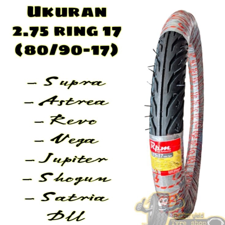Lc Ban murah motor bebek 275 ring 17 atau 8917 ban Honda Supra revo