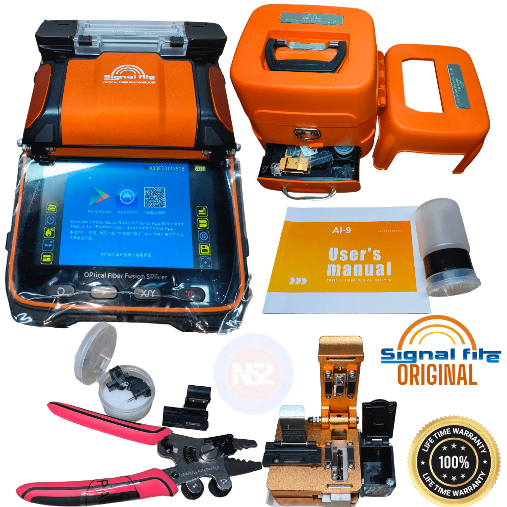 fusion splicer signal fire ai9 original / splicing fiber optic signalfire ai-9