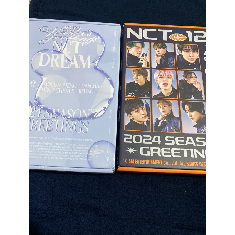 Ready stock sharing season greetings 2024 nct dream & nct 127 wayv(Jaehyun,taeyong,Mark,Haechan,Jeno
