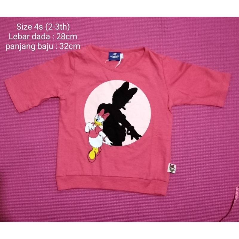 Kaos Anak Perempuan Size 4s Disney That Donald - Rodeo Junior