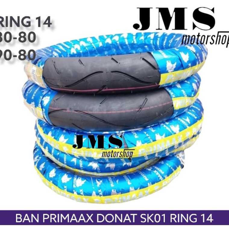 BISA COD  SEPASANG BAN DONAT BAN PRIMAAX 8 8  9 8 RING 14  BAN PRIMAX PRIMAAX SK1 88  98 Ring 14 PRI