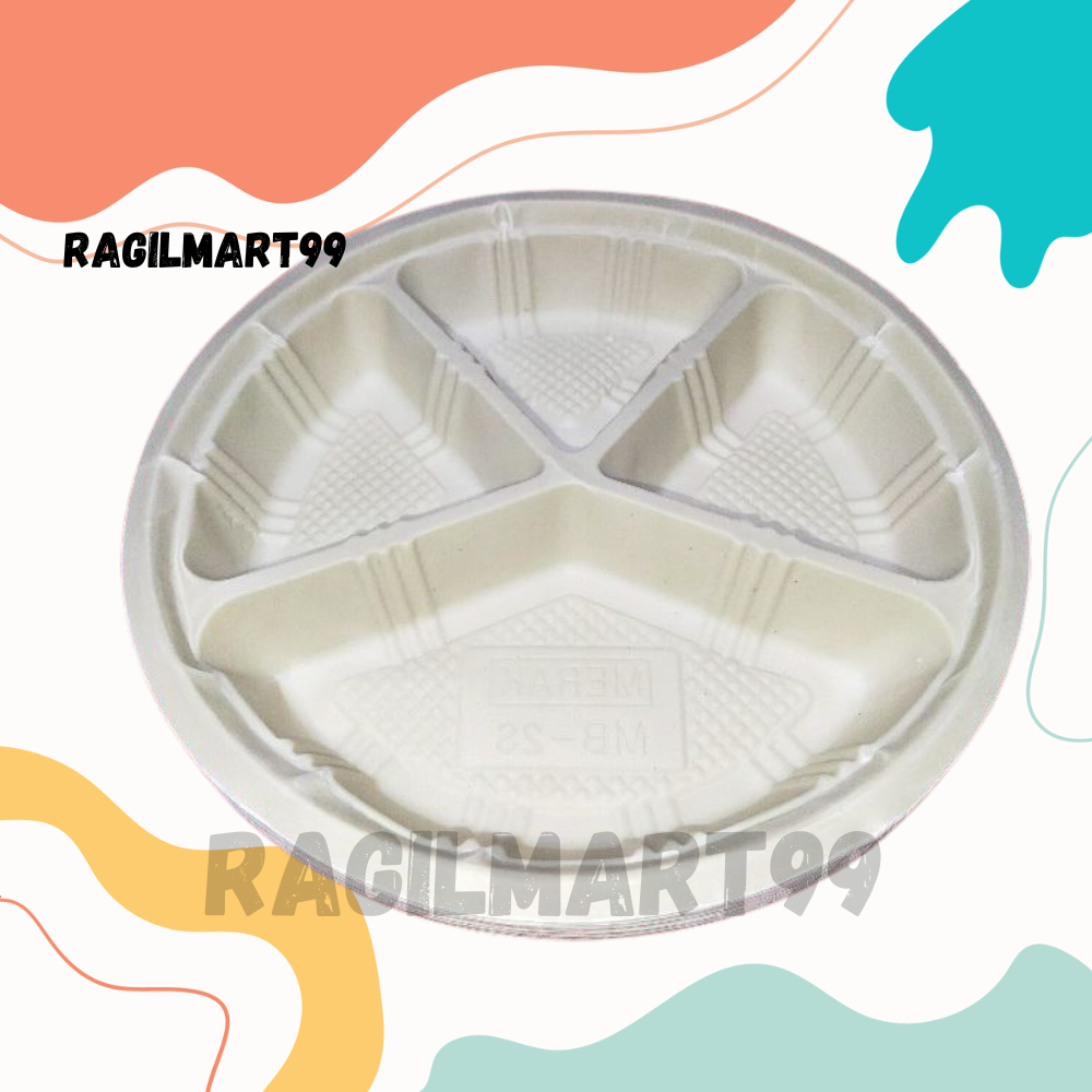 Samir Putih Tebal Tempat Lauk Ikan Untuk Waskom Ember Hajatan