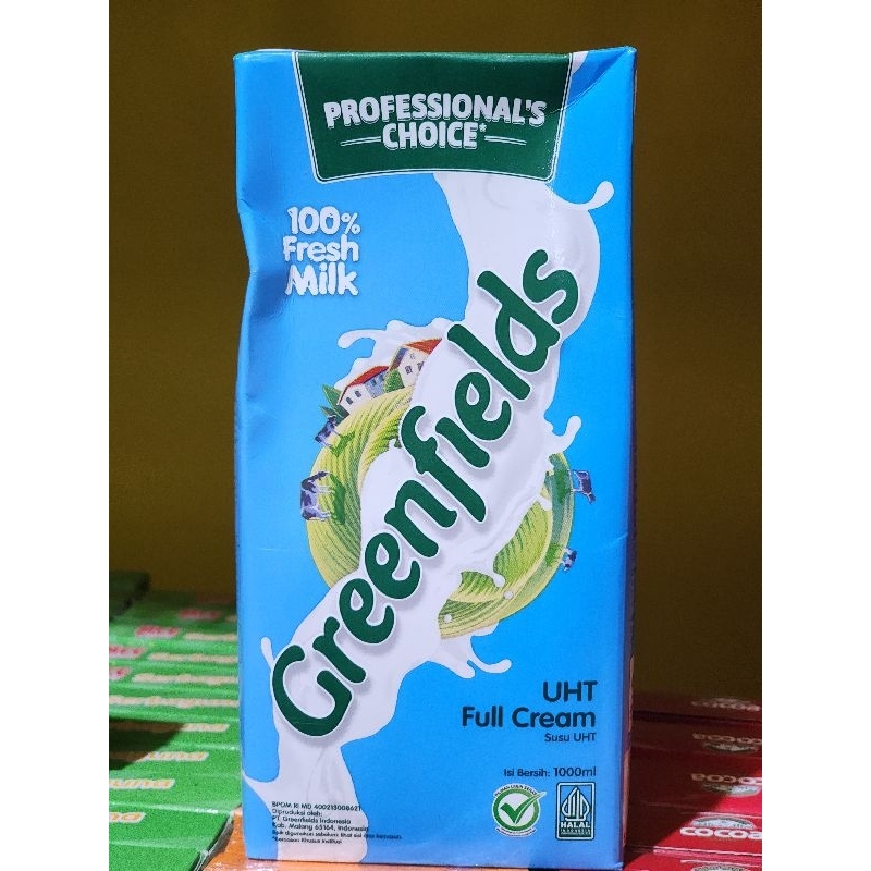 

UHT Full Cream Greenfields 1000Ml