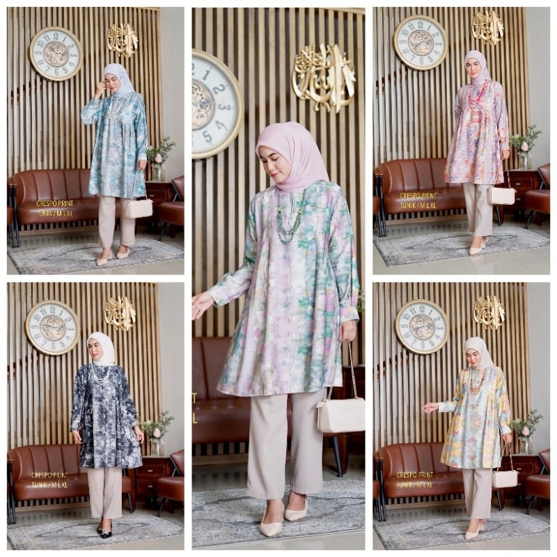 Tunik crespo by Kamari