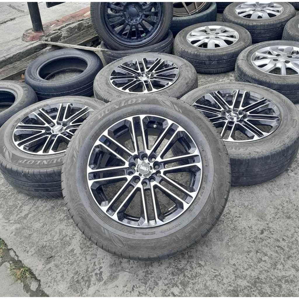 VELG MOBIL BEKAS SEKEN HSR ALKANI RING 16 LEBAR 7 PCD 5X100-5X114 ET 42 +BAN 205 65 R16 UNTUK ERTIGA