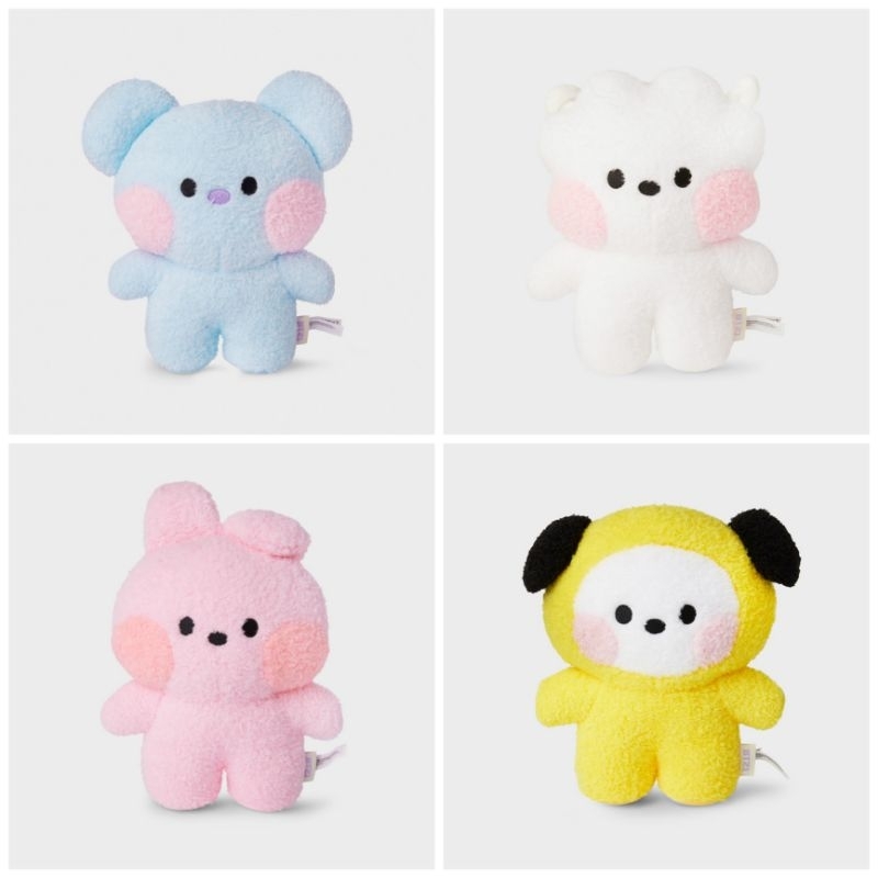 [PO] BT21 OFFICIAL MININI STANDING PLUSH DOLL / BT21 MININI STANDING DOLL