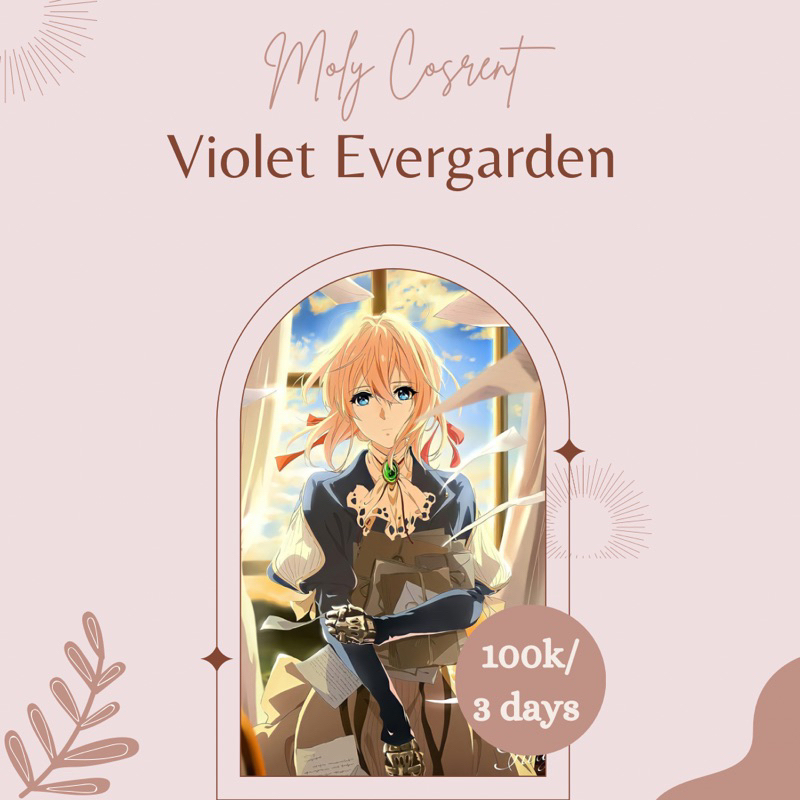 SEWA/RENTAL COSPLAY KOSTUM VIOLET EVERGARDEN