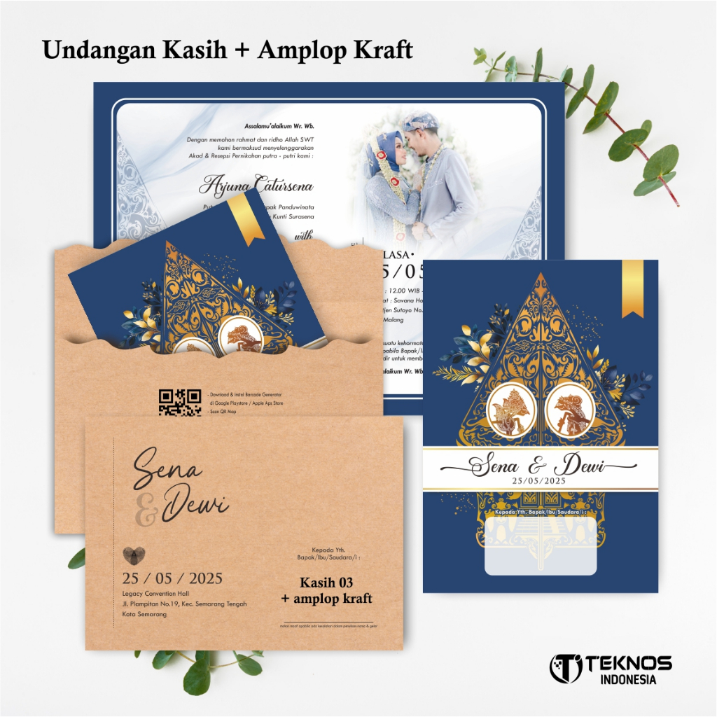 UNDANGAN PERNIKAHAN AMPLOP AESTHETIC - UNDANGAN NIKAH AMPLOP KASIH - UNDANGAN AMPLOP KEKINIAN