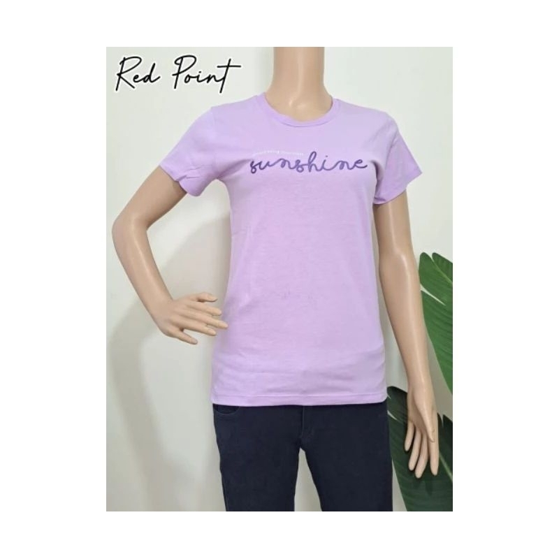 KAOS WANITA RED POINT