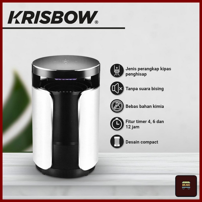 Krisbow Perangkap Nyamuk 7 Watt - Putih
