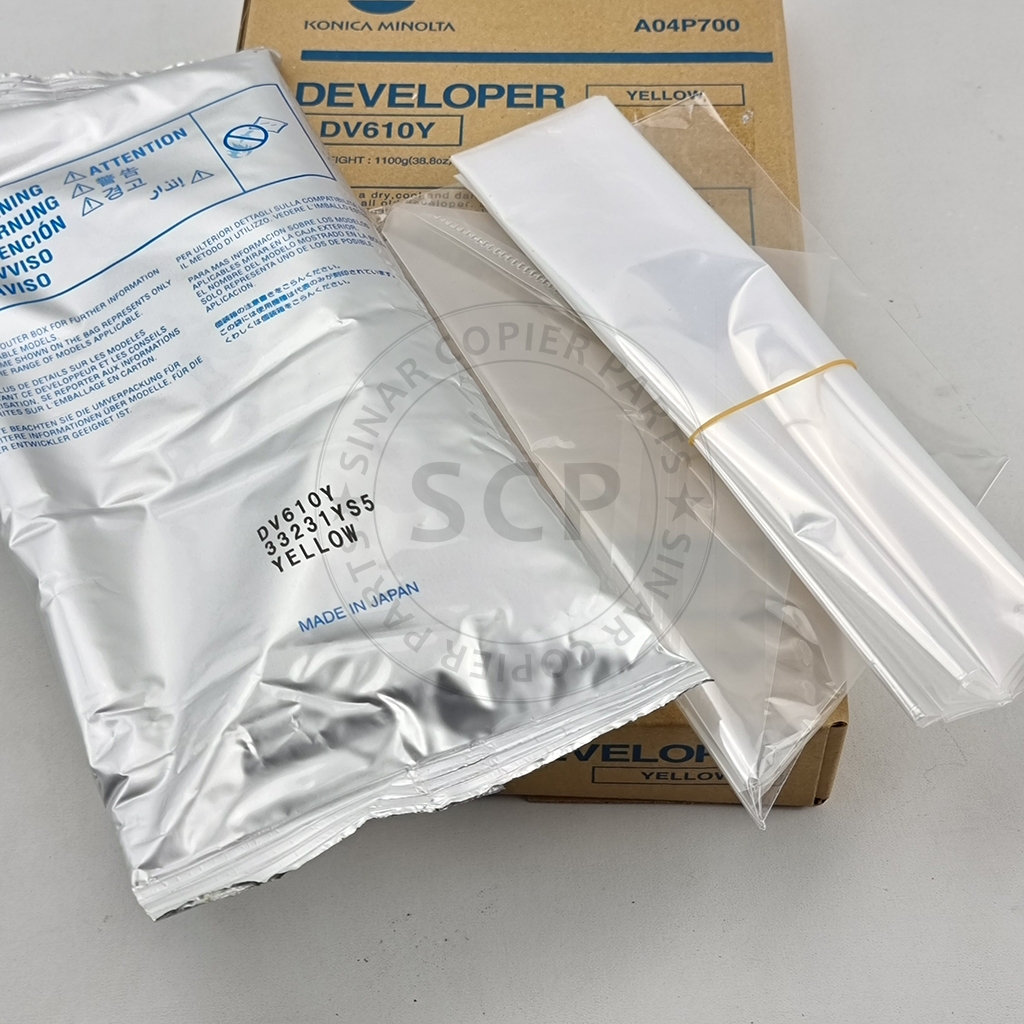 DEVELOPER DV610 YELLOW C6000 C7000 C6501