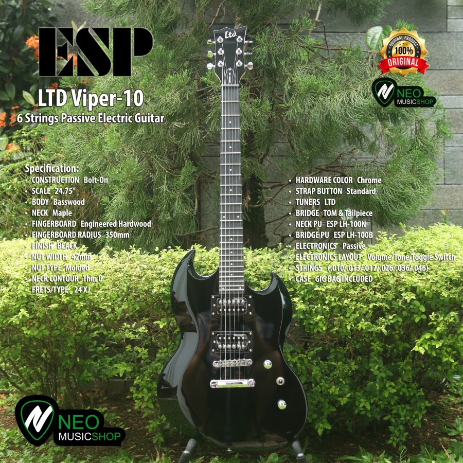 ESP LTD Viper10 6 Strings Passive Electric Guitar