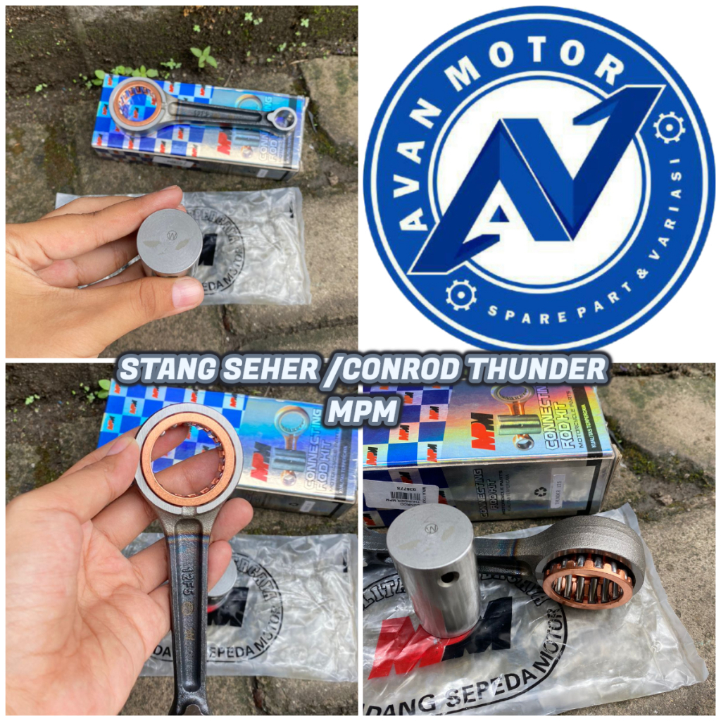 STANG SEHER CONNECTING ROD THUNDER MERK MPM || CONROD STANG SEHER THUNDER MERK MPM