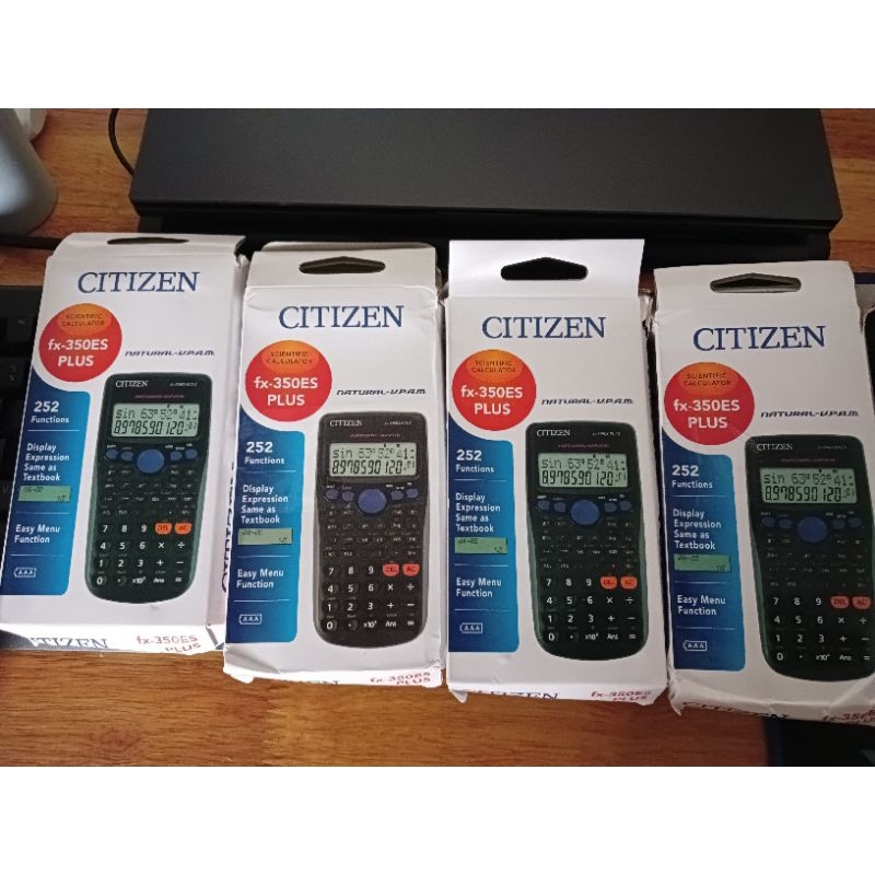 

Kalkulator ilmiah scientific Citizen fx350ES PLUS