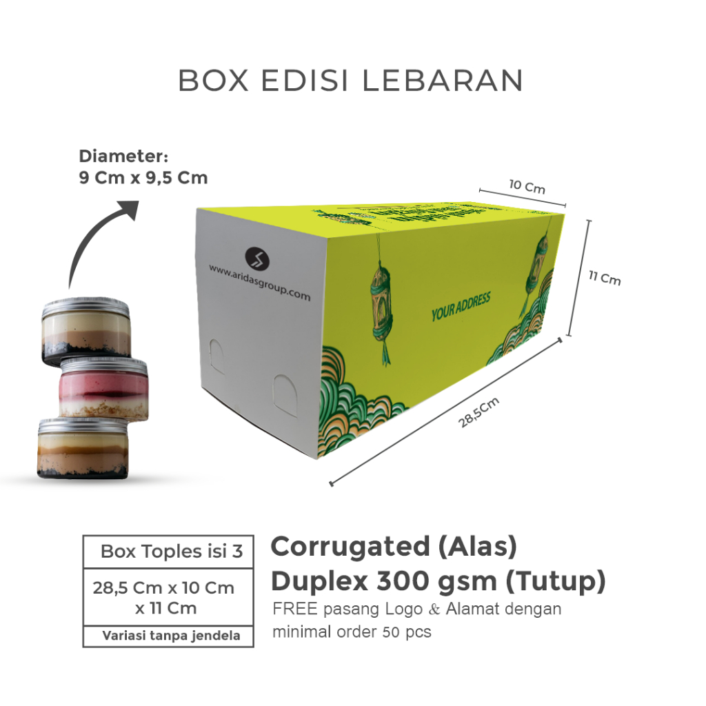 

Box Lebaran Toples 28,5 x 10 x 8 cm