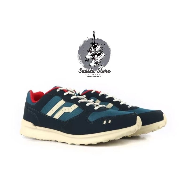 PIERO JOGGER - Majolica Blue/White