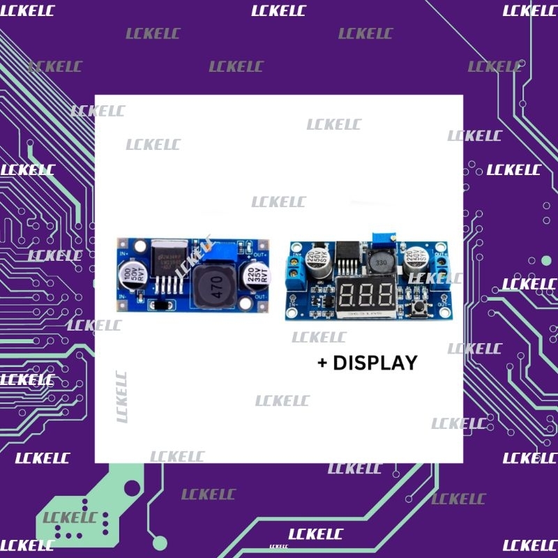 STEP DOWN DC TO DC LM2596 DISPLAY DIGITAL 3A