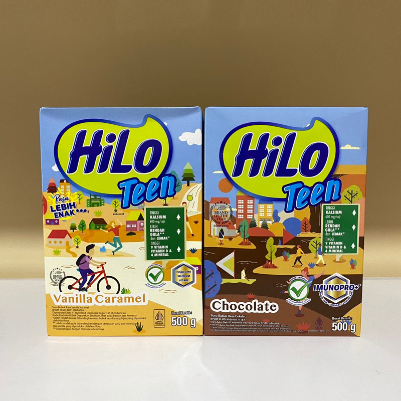 

HiLo Teen chocolate/vanilla caramel 500gr