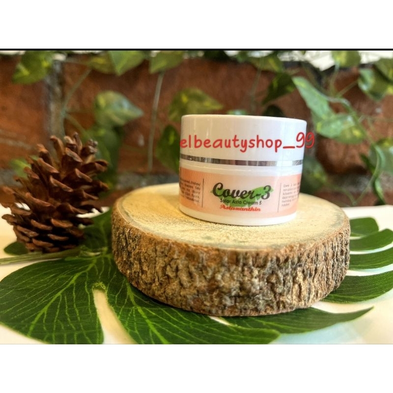 cover-3 sunscreen spf 50 cream astaxanthin