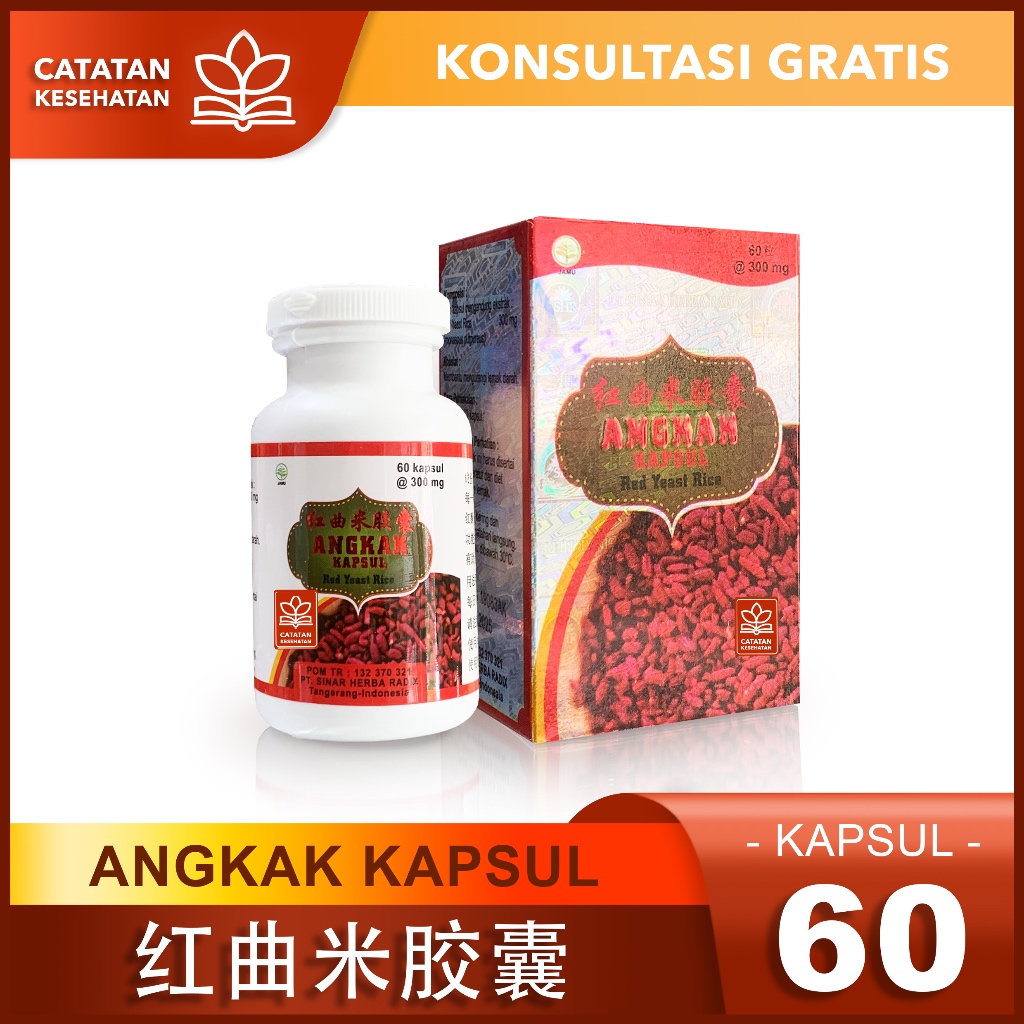 Angkak Kapsul ( Red Yeast Rice ) /