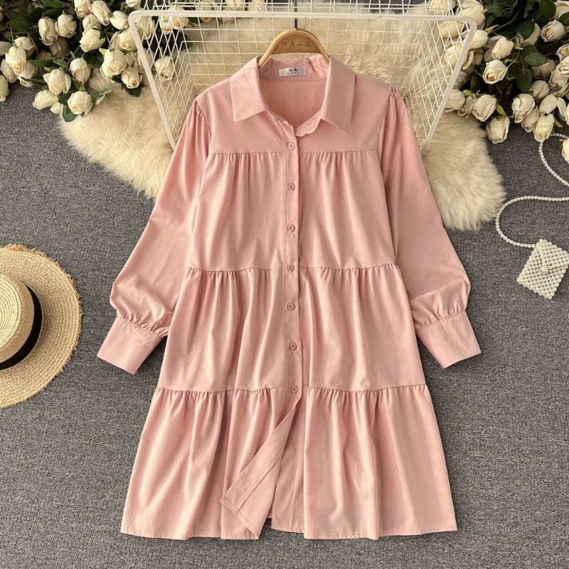 Tytan Dress Import Premium Dress Santai Tunik Katun Premium Dress untuk Dress Jalan-jalan Dress Libu