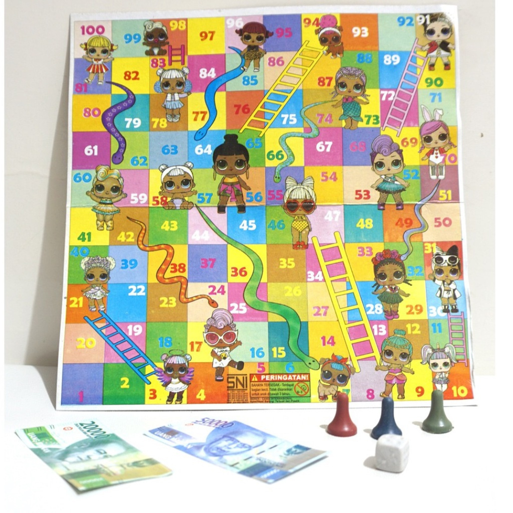 ULAR TANGGA KECIL||MAINAN ULAR TANGGA| ULAR TANGGA / MAINAN SERBU / ULAR TANGGA ANAK