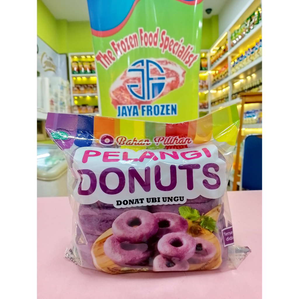 

PELANGI DONUTS UBI UNGU ISI 10PCS