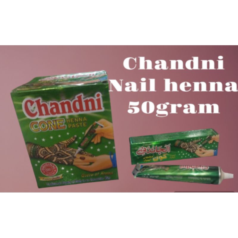 henna pacar tangan tato chandni henna tube