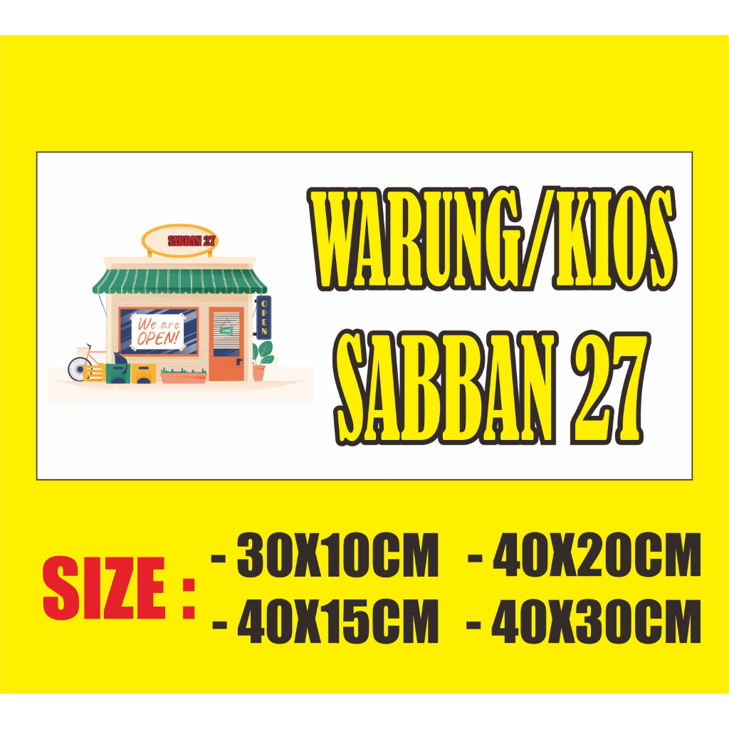 

STIKER | STICKER NAMA WARUNG/TOKO CUSTOM