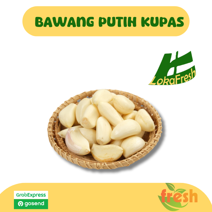

Bawang Putih Kupas Bersih/ Garlic Peel 250gram