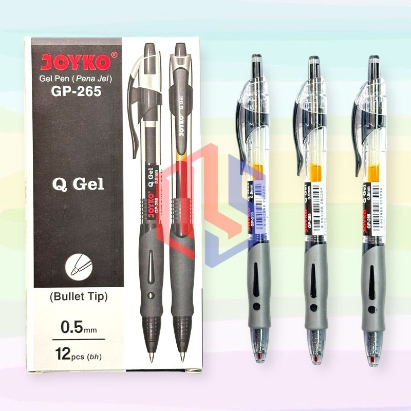

mdn Pulpen / Ballpoint / Pen Gel Joyko GP 265/NT (12 Pcs)