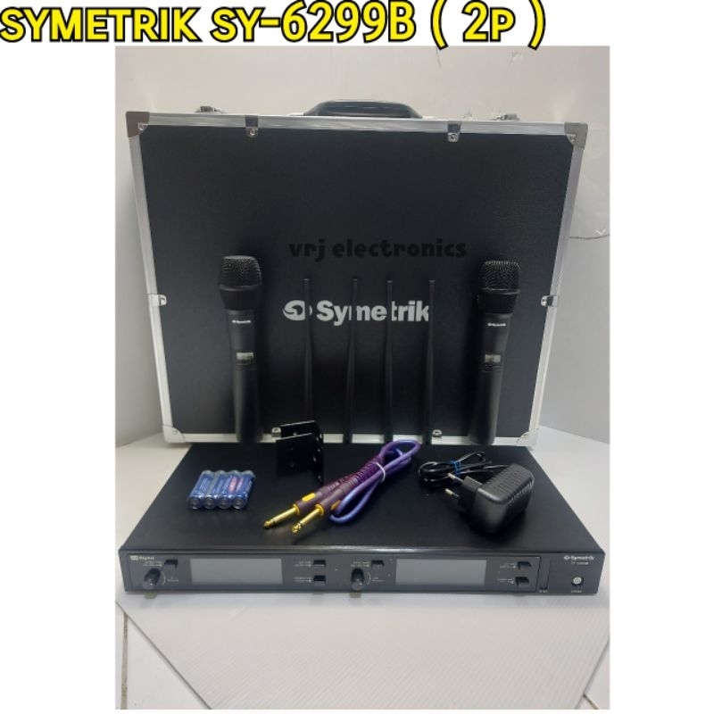 Mic Wireless Symetrik Sy6299B (2P)