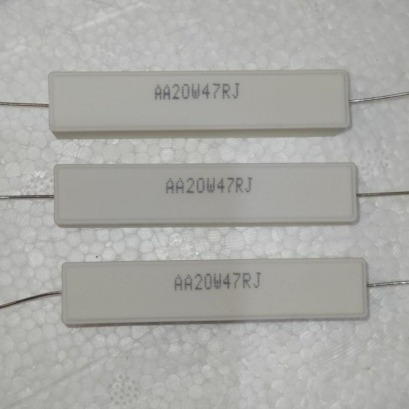 R kapur 20watt 47 ohm, 20 ohm original