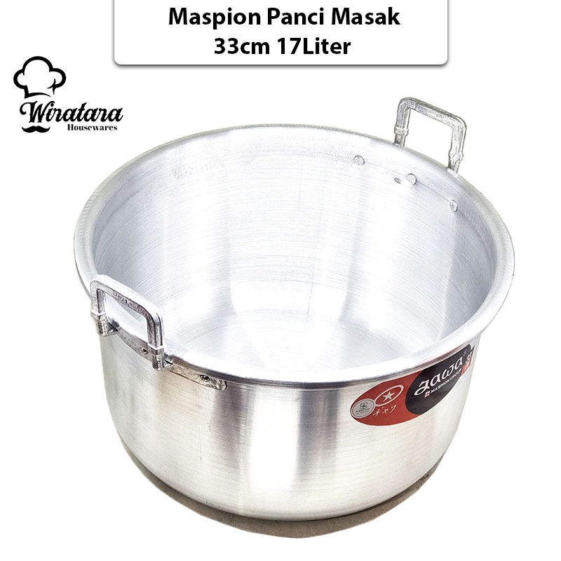 BEST SALE Maspion Dandang Nasi + Kukus Kualitas Premium Panci Kukusan Aluminium Steamer Pengukus