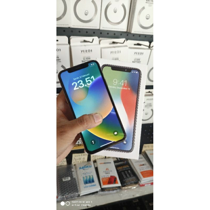 iPhone X 64gb all operator murah