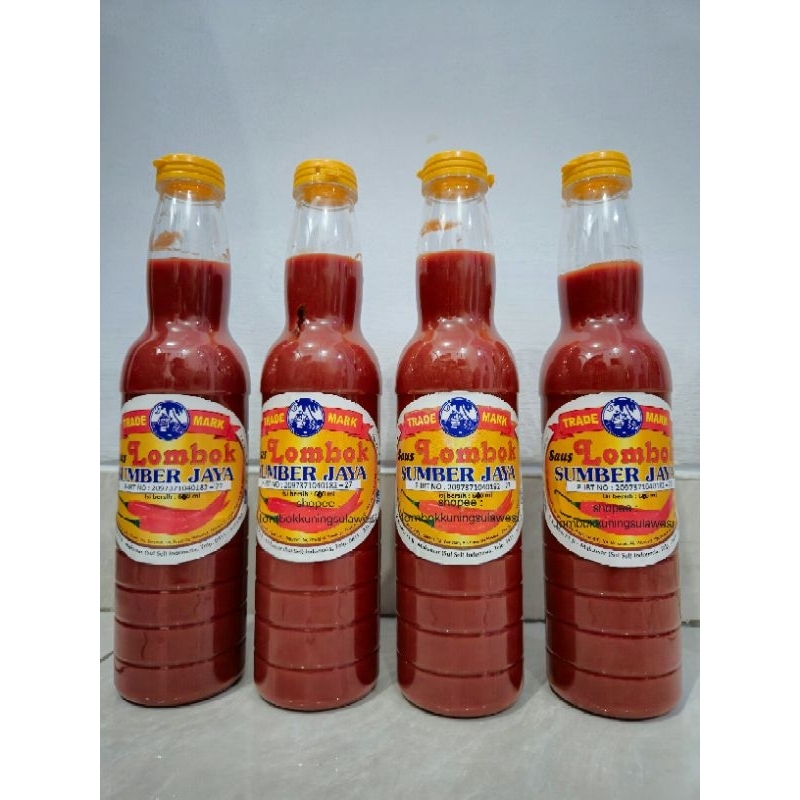 

Saus Sambal SUMBER JAYA Lombok Merah 600ml