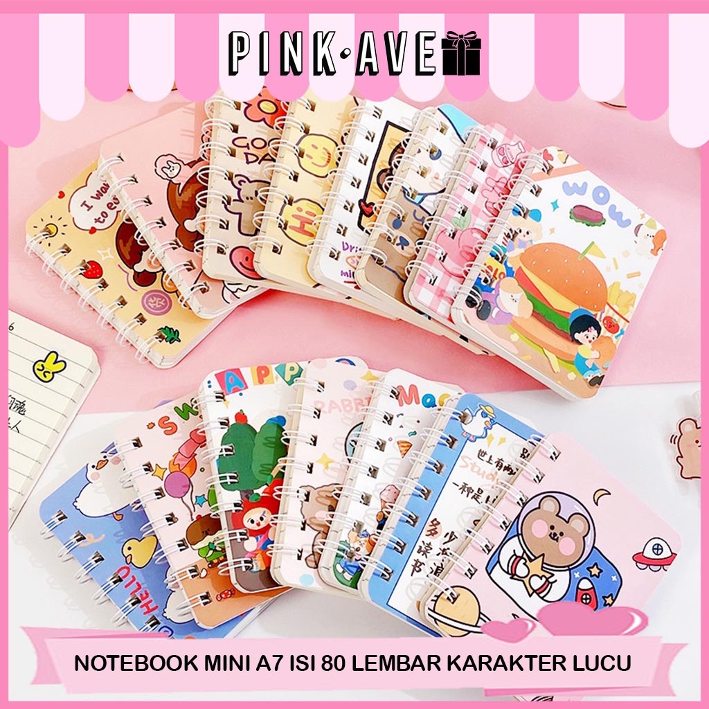 

BISA COD ! NOTEBOOK RING MOTIF RANDOM / BUKU A7 CATATAN RING / BUKU TULIS RING LUCU KARAKTER STATIONERY ALAT TULIS SEKOLAH