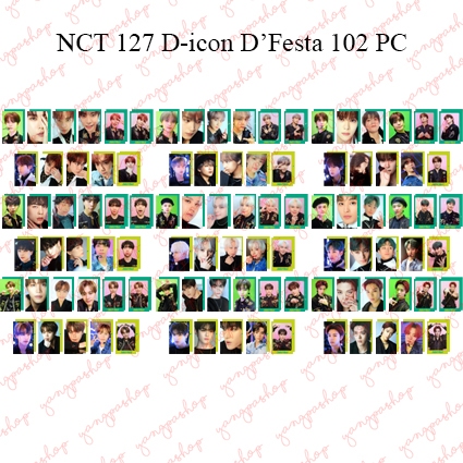 [READY/ SET] NSEO DICON 102 127 PHOTOCARD FAN MADE UNOFFICIAL YANGPASHOP JOHNNY TAEYONG JAEHYUN SIJE