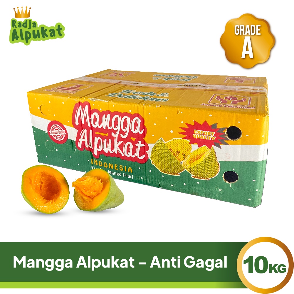 

Mangga Alpukat Super Grade A - Anti Gagal - Kemasan Dus 10 KG