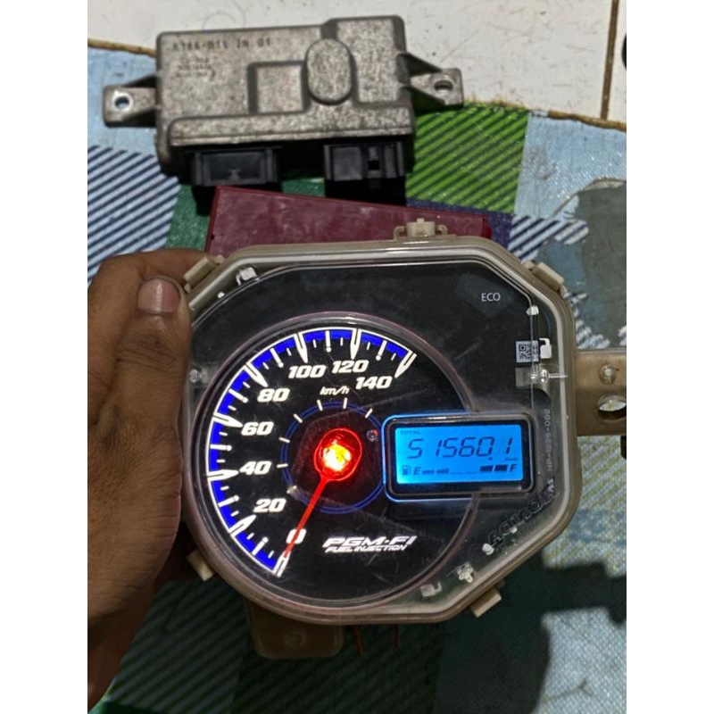 speedometer Beat DELUXE ori cocok bahan modif motor